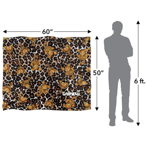 Garfield Silky Wildcat Supersoft Blanket