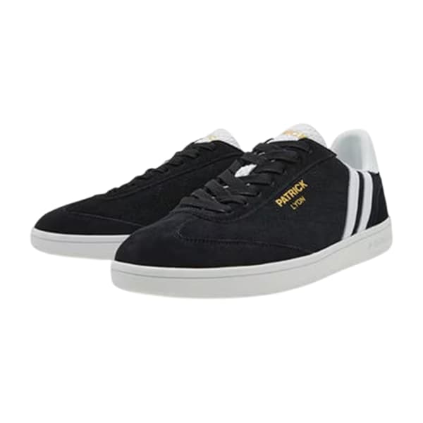 Patrick Mens Lyon Leather Cupsole Trainers