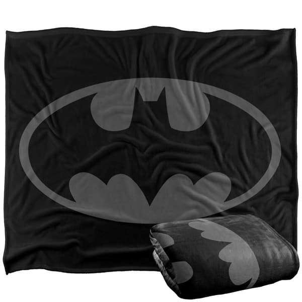 Batman Classic Logo Soft Touch Blanket