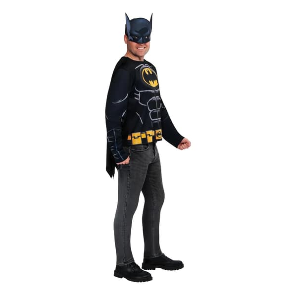 Batman Mens Polyester Costume Top