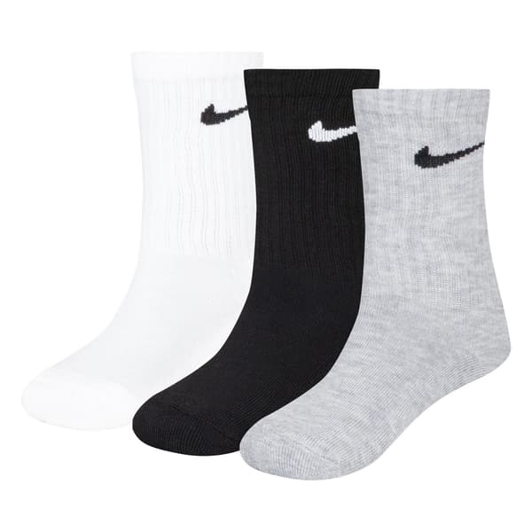 Nike Barn/Kids Logotyp Crew Strumpor (3-pack)