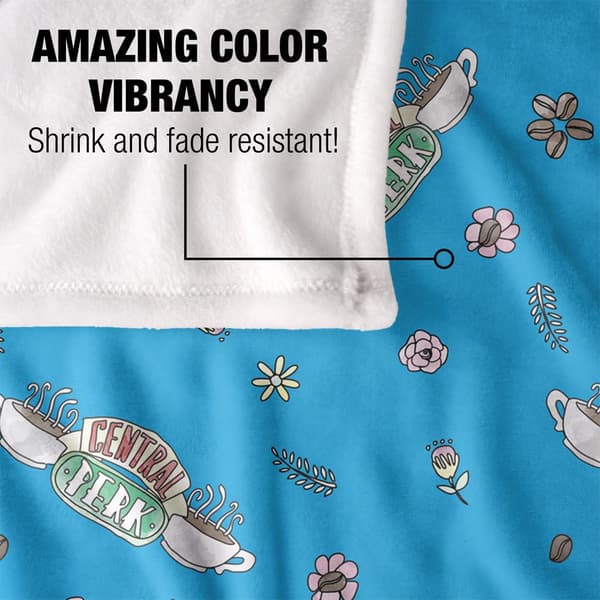Friends Central Perk All-Over Print Blanket