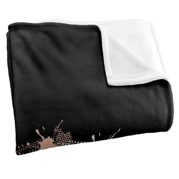 Batman Batgirl Half Tone Blanket