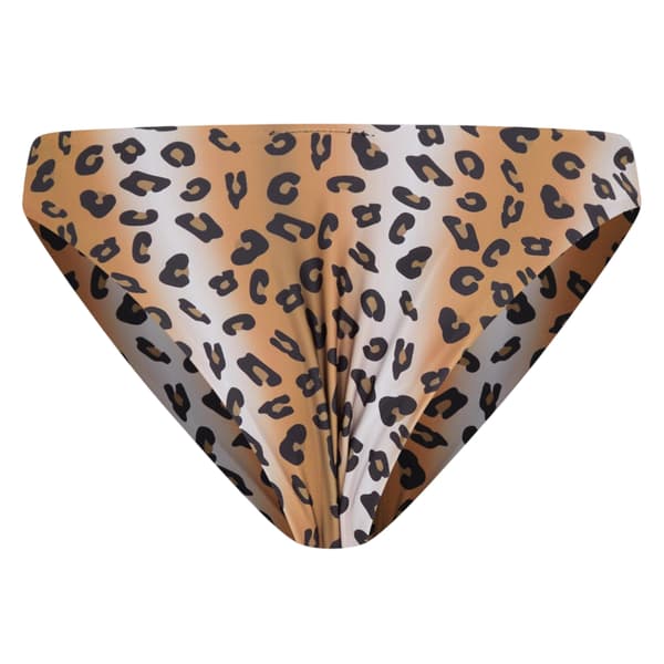 Brave Soul Dam Leopardmönstrade Vändbara Bikiniunderdelar