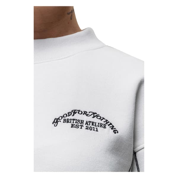 Good For Nothing Dam/Dam Croppad Sweatshirt