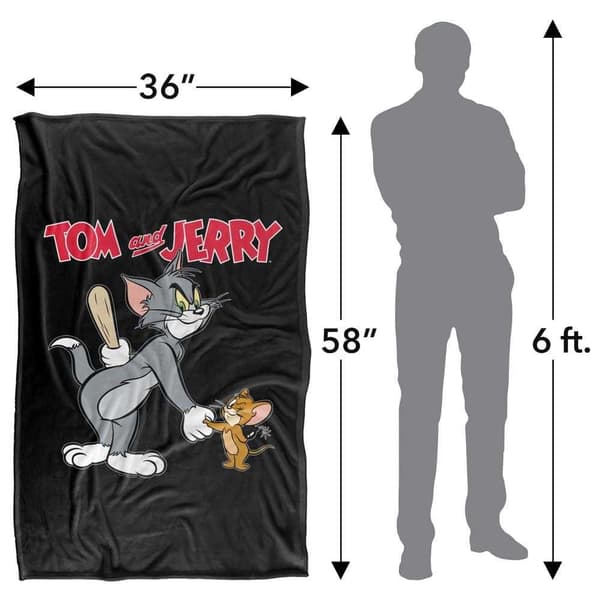 Tom And Jerry Prepared Soft Touch Blanket