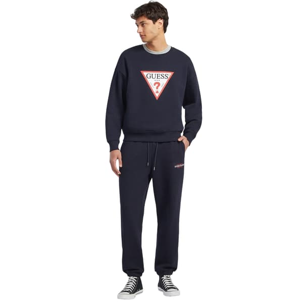 Guess Mens Triangle Oversized Sweatshirt
