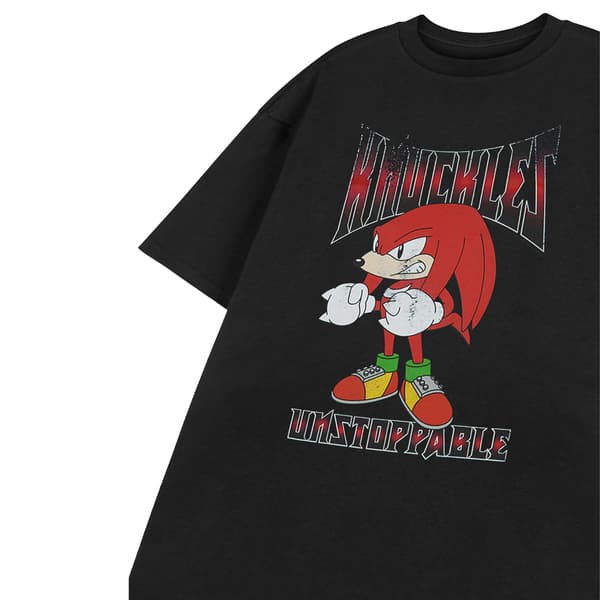 Sonic The Hedgehog Miesten Knuckles T-paita