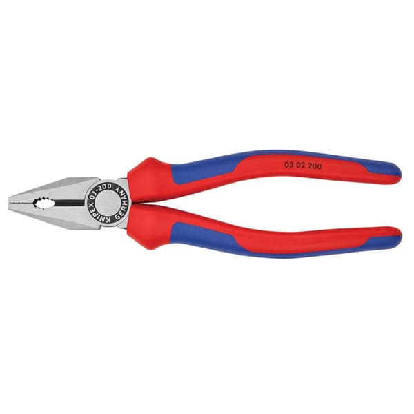 Knipex 03 02 -sarjan yhdistelmäpihdit, monikomponenttikahva