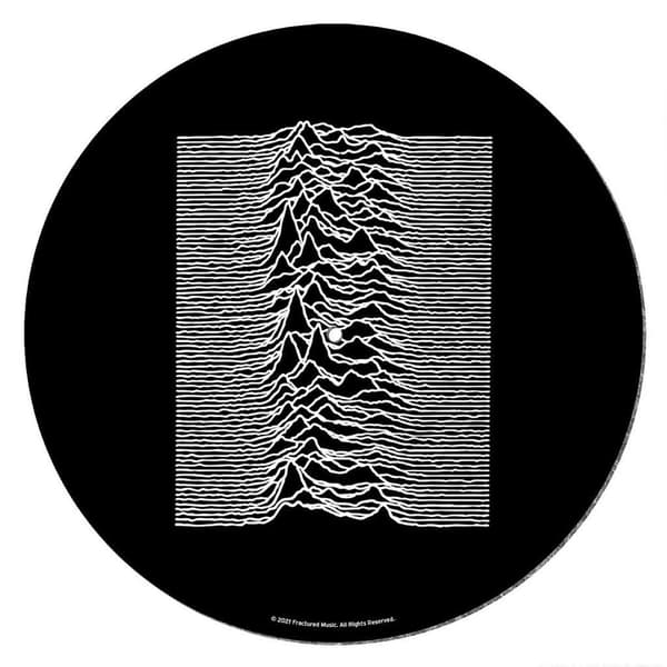 Joy Division Unknown Pleasures Turntable Slipmat