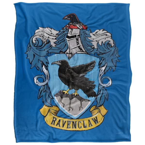 Harry Potter Ravenclaw Stitched Crest Blanket