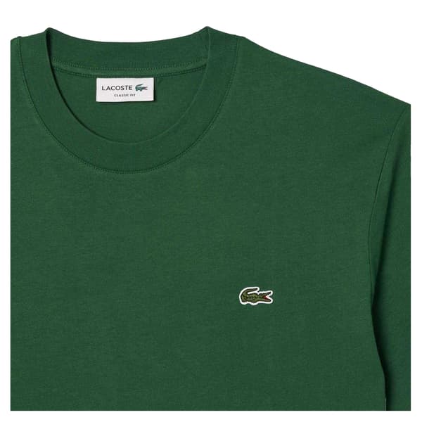 Lacoste Herr T-shirt med broderad logotyp