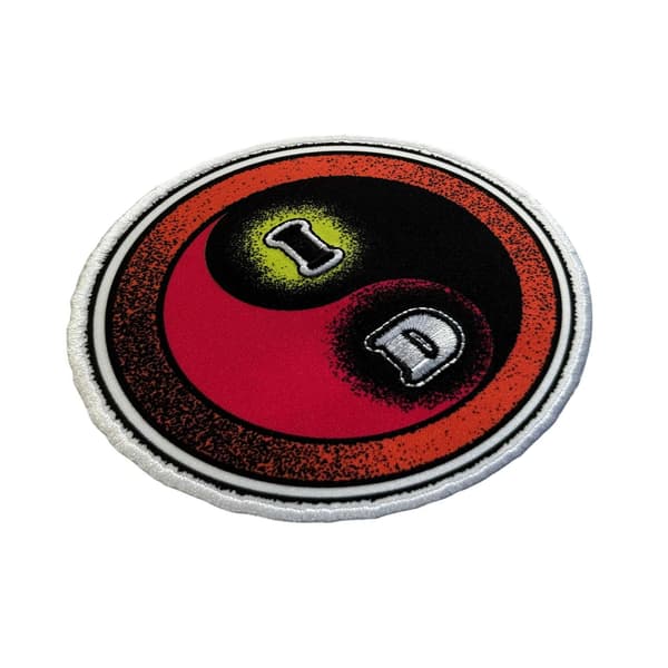 Imagine Dragons Woven Yin Yang Iron On Patch