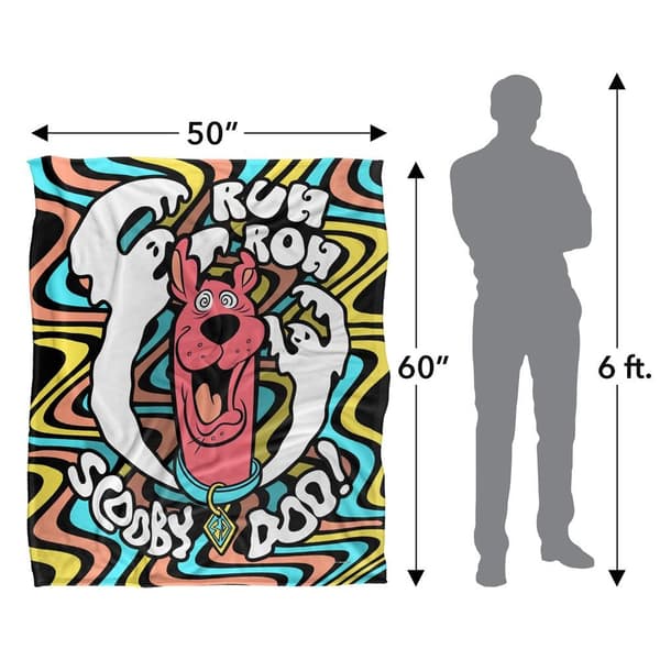 Scooby Doo Ruh Roh Blanket