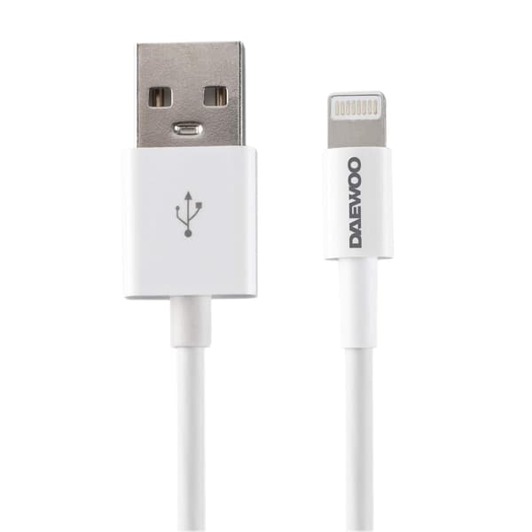 Daewoo USB-A - 8-nastainen Lightning-kaapeli