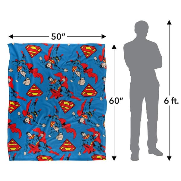 Superman All-Over Print Blanket