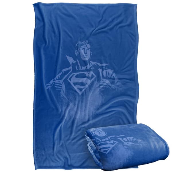 Superman Bröstlogotyp Filt