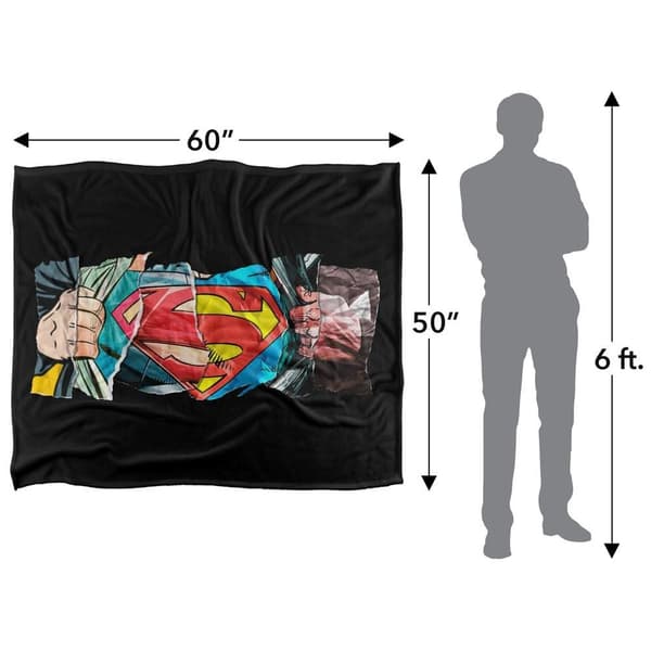 Superman Super Reveal Blanket