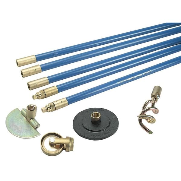 Bailey Products 1324 Lockfast 3/4in Drain Rod Set 4 Tools