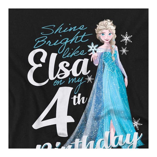 Frost Barn/Barn Elsa Ljus 4-årsdag Tröja