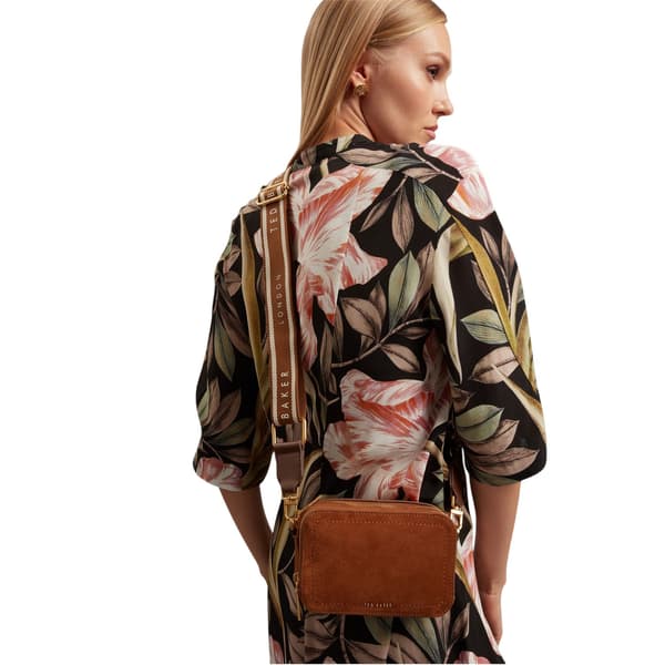 Ted Baker Womens/Ladies Suede Camera Bag