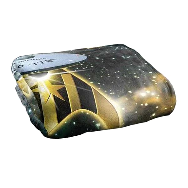 Star Trek Silky Ship 50th Supersoft Blanket