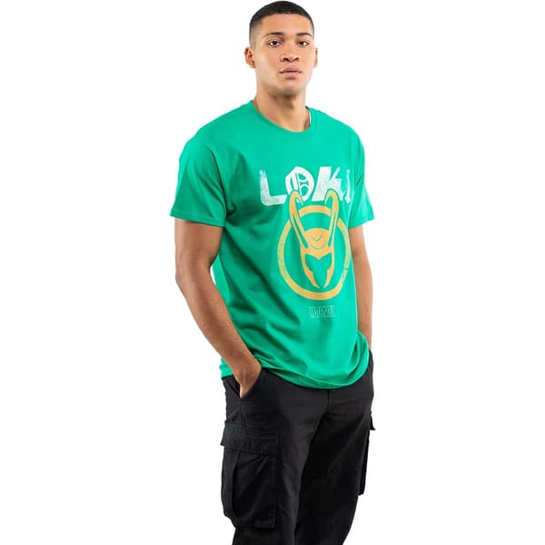 Loke Emblem bomulds-T-shirt til mænd