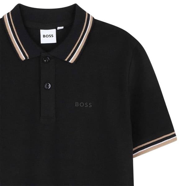 Boss Barn Tonal Logotyp Pikétröja