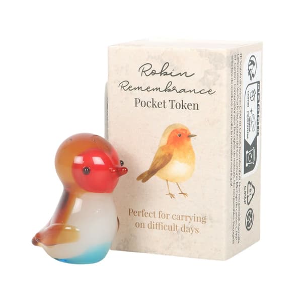 Something Different Robin Remembrance Pocket Tokens (Pack of 24)