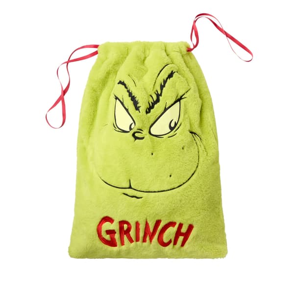 The Grinch Drawstring Bag