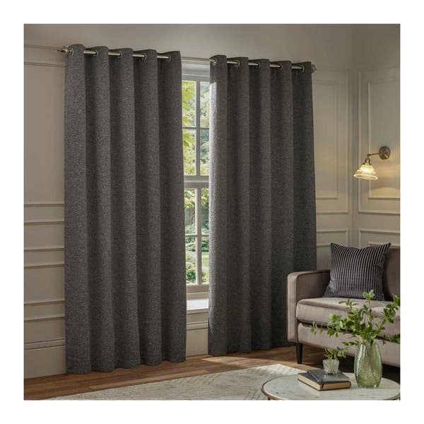 Paoletti New Galaxy Chenille Eyelet Curtains