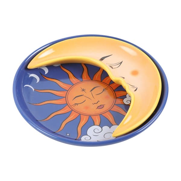Something Different Sun And Moon Celestial Stacking Trinket Dish (Pack of 2)