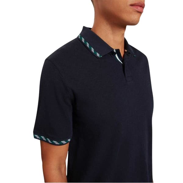 Ted Baker Miesten Jacquard-lyhythihainen pikeepaita