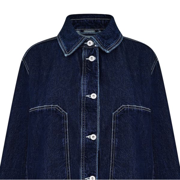 Hugo Dam/Dam Lång Denimjacka