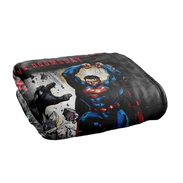 Superman Doomsday Soft Touch Blanket
