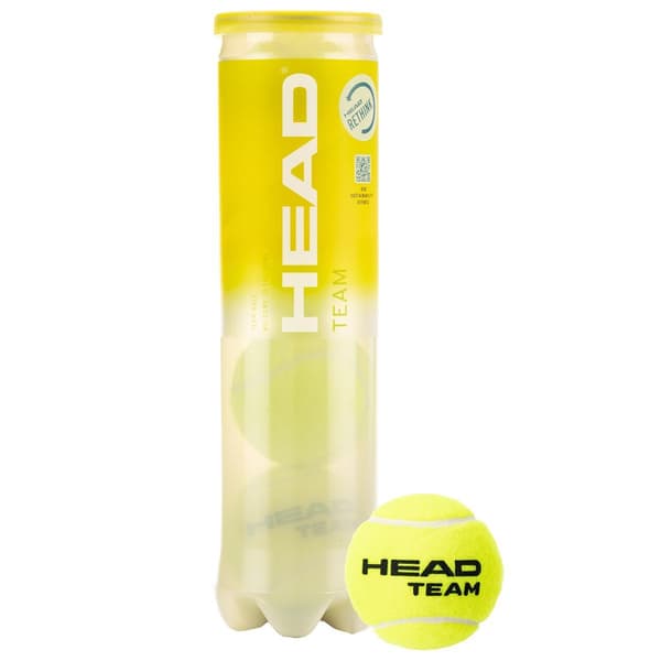 Head Team Tennisbollar (4-pack)