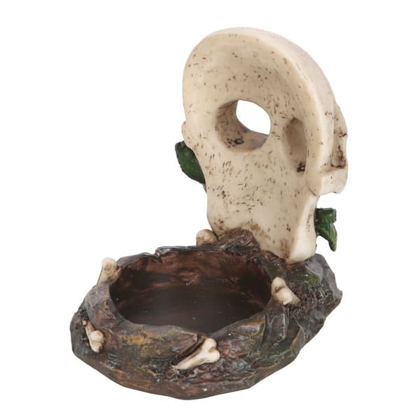 Something Different Skull Rose Tealight Holder