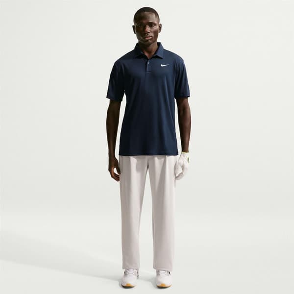 Nike Herr Prestanda Kortärmad Pikétröja
