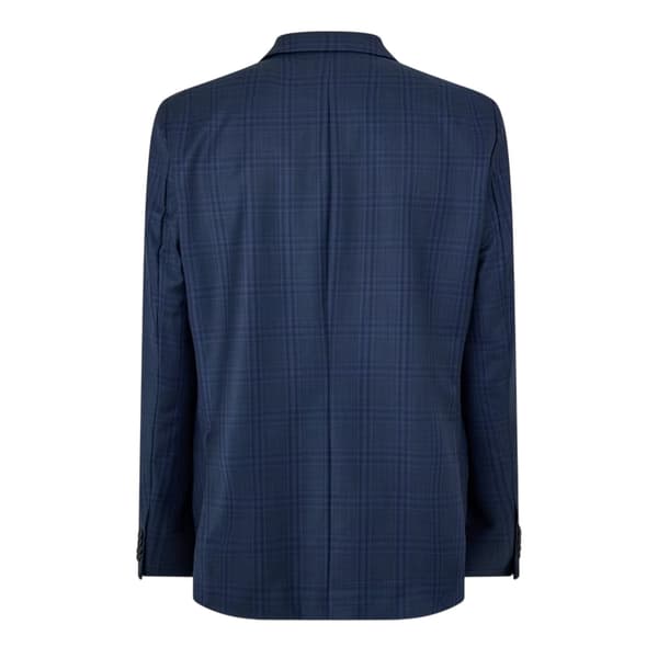 Ted Baker Mens Plaid Notch Neck Suit Jacket