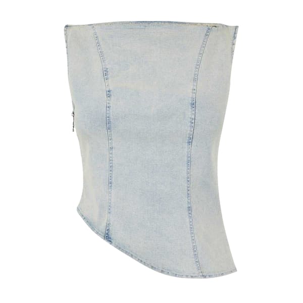 Mars Dam/Dam Mika Tvättad Denimtopp