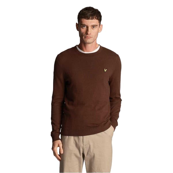 Lyle & Scott Tröja med rund hals för män