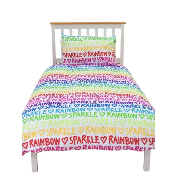Rainbow High Käännettävä Kimalteleva Pussilakanasetti
