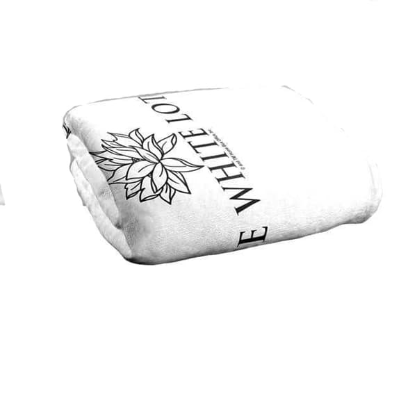 The White Lotus Logo Soft Touch Blanket