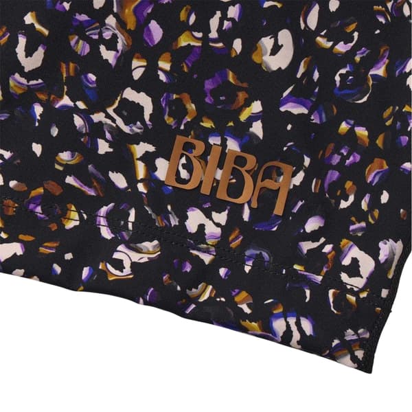 Biba Dam/Kvinnor Move Leopard Croppad Linne
