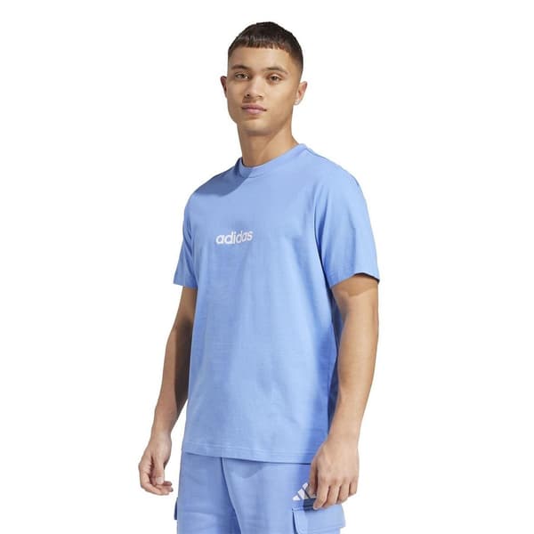 Adidas Herr Essentials Linear Single Jersey T-shirt