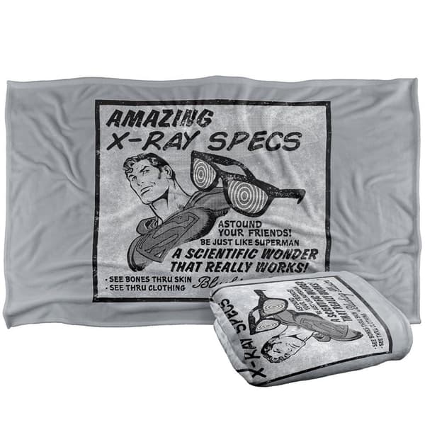 Superman Xray Specs Blanket