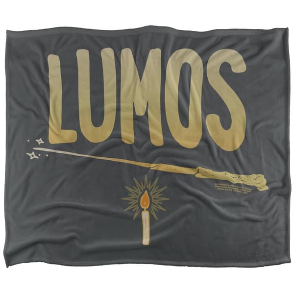 Harry Potter Lumos Wand Blanket