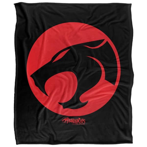 Thundercats Röd Logotyp Mjuk Filt