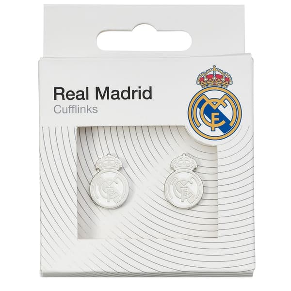 Real Madrid CF hopeanväriset kalvosinnapit