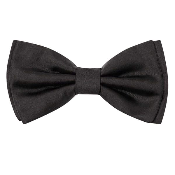 Boss Mens Plain Silk Bow Tie